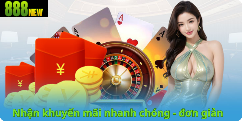 Nhận khuyến mãi nhanh chóng - đơn giản